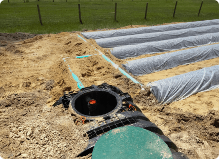 Septic and Drain field Installation in McDonough, GA